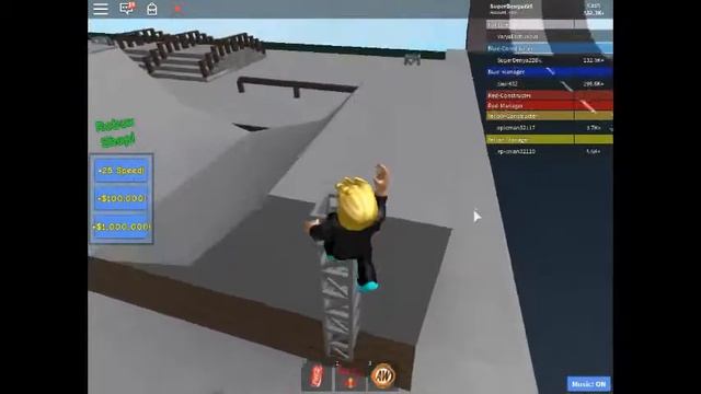 ROBLOX-2 Player Gym Tycoon! Роблокс тайкон на двоих! #2