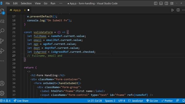 Handling forms | Mastering React: An In-Depth Zero to Hero Video Series смотреть онлайн