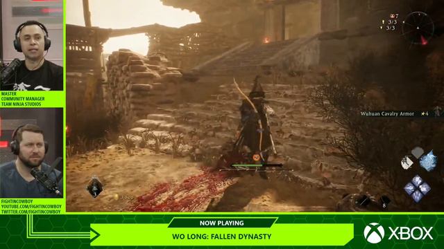 Xbox Direct: Wo Long Fallen Dynasty Livestream смотреть онлайн