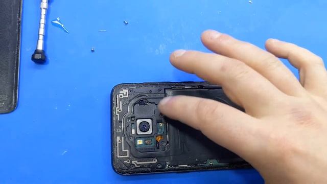 ремонт Samsung S8 не заряжается/ переохлаждение / градусник/