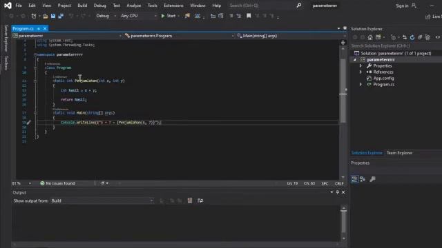 PBO |Parameter dan method Constructor| смотреть онлайн