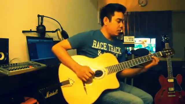 China Aiersi Vintage Oval Hole Semler Style Gypsy jazz guitar GP03TS Video смотреть онлайн