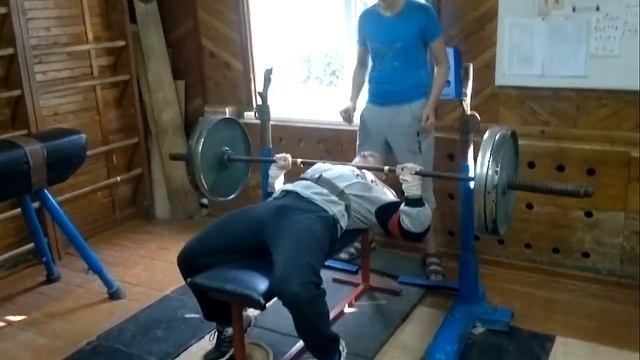 Жим лёжа 100КГ на 20 раз почти смотреть онлайн