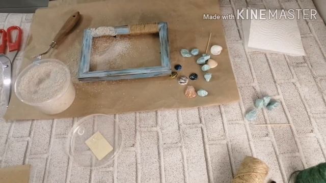 Рамка для фото в морском стиле. DIY смотреть онлайн