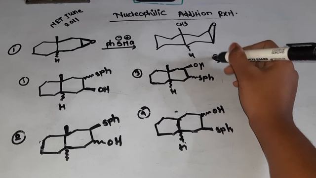 NET-June -2011 Organic Part-C Question, Nucleophilic Addition Reaction смотреть онлайн