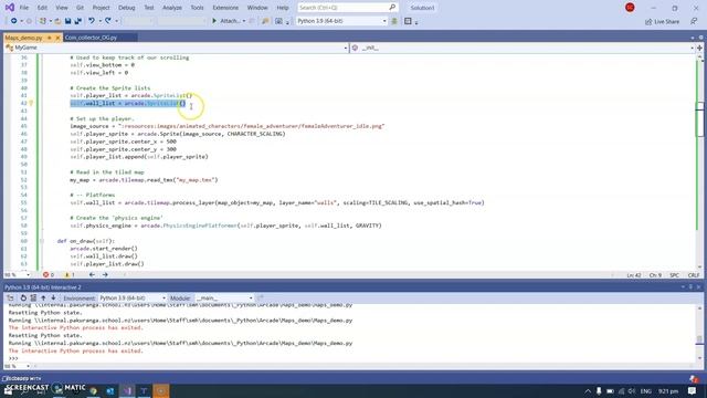 Using Tiled to create Python Arcade levels - video 2 смотреть онлайн