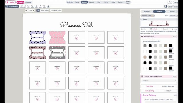 How to make easy Planner Tabs on Planify Pro - Personal and Commercial Use смотреть онлайн