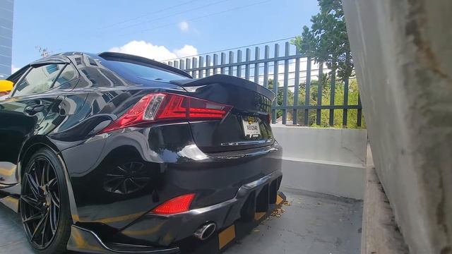 Lexus Is350 F Sport Stage 2, Morning Exhaust