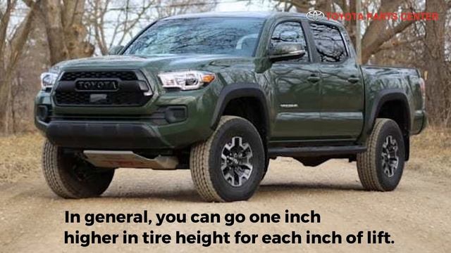Toyota Tacoma Tire Size Guide смотреть онлайн