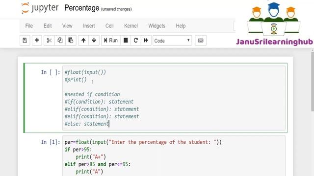 Test Grade - Python program-accept percentage of a student and display its grade accordingly смотреть онлайн