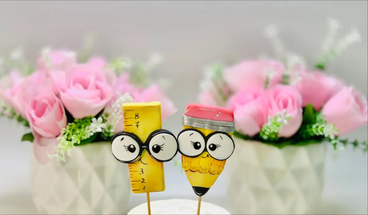 Ознакомительный урок топпер Линейка и карандашик . ТанинтортМк смотреть онлайн