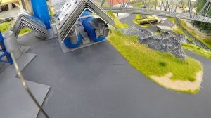 Макет железной дороги с начала#20