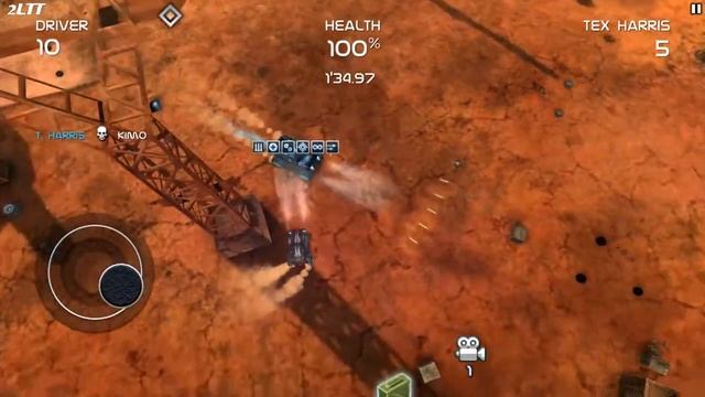 Death Rally 2012 - Bravestar - Tex Match - Android Gameplay смотреть онлайн