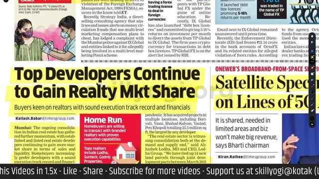 Economic Times + Business Standard - 24 October 2022 Newspaper - Daily Business News Analysis смотреть онлайн