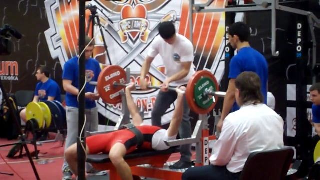 Атласкиров Нажмудин Жим лежа-145кг смотреть онлайн