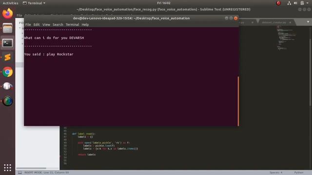 Python Voice Automation and Face recognition смотреть онлайн
