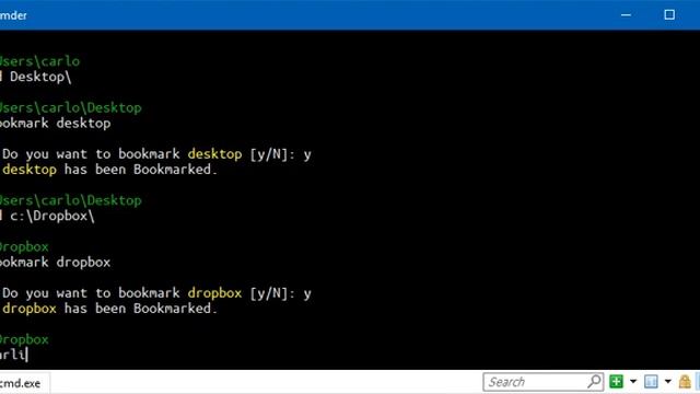 marlin: A terminal bookmark manager смотреть онлайн