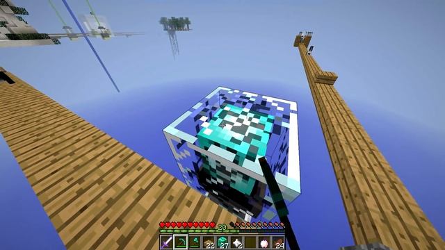 ВЫЖИВАНИЕ НА ОДНОМ ЛАКИ БЛОКЕ, ИГРАЕМ С ПЛЮРАЛ ЛАКИ БЛОКОМ, КРУТОЙ ЛАКИ БЛОК, 2 СЕЗОН №6