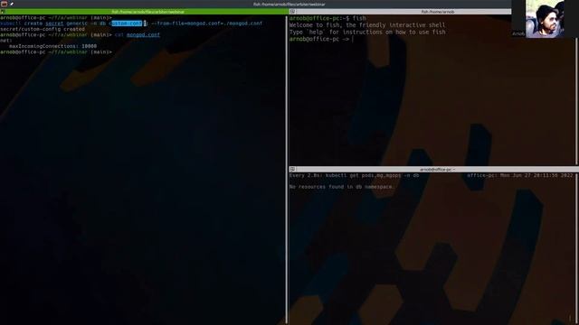 Deploy Arbiter enabled MongoDB sharded cluster using kubeDB смотреть онлайн