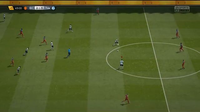 FIFA 15 Ultimate Team онлайн Eric Cantona - Tower Dogs 2-1 [гол с лету FIFA 15 после углового] #10 смотреть онлайн