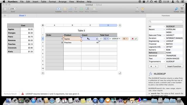 Using Multiple Tables And Lookup In Numbers (#958) смотреть онлайн