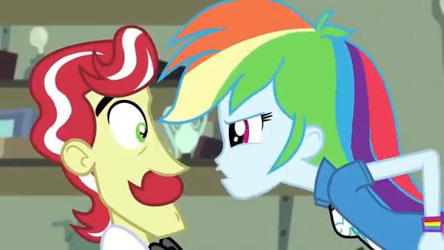 RUS VO MLP  Equestria Girls 2   Rainbow Rocks   A Case For The Bass Русская озвучка GALA Voices