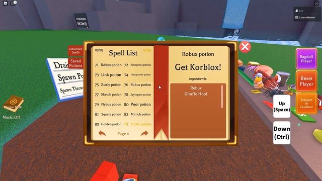 ALL NEW EVENT POTIONS & SECRET INGREDIENT LOCATIONS! Wacky Wizards Roblox смотреть онлайн