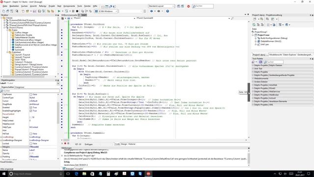 Tutorial: TGrid in business (Delphi DX 10.1 Berlin Up2) on Windows 10 and Android CAT S60 смотреть онлайн