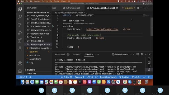Robot framework with python lecture 8 | Robot framework in Marathi | смотреть онлайн