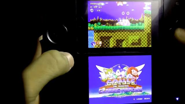 Sonic Classic Heroes For 3DS ( CIA - CFW Required)