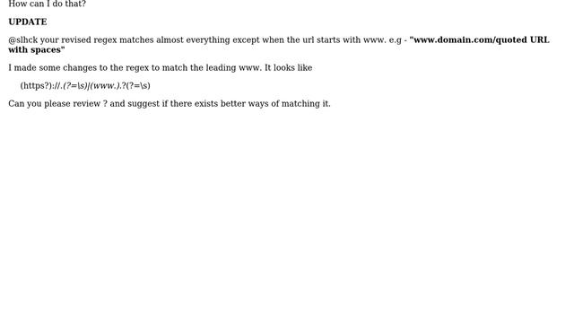 Regex to parse URLs from text смотреть онлайн