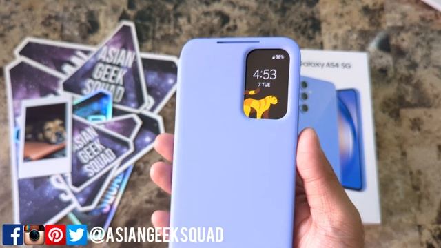 Official S View Wallet Case Review For The Samsung Galaxy A54 5G #GalaxyA54 #GalaxyA545G