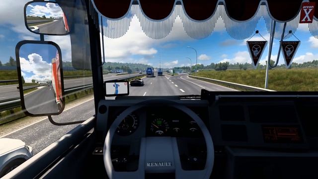 Euro Truck Simulator 2 1.46 | Renault R Major TI | Metz (F) - Paris (F) | ETS2 Mods смотреть онлайн
