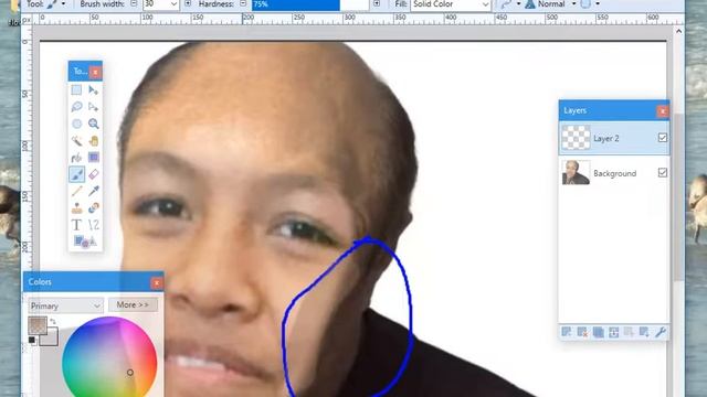 Simple shading in Paint.net смотреть онлайн