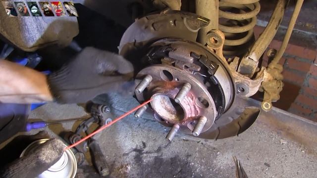 Замена задних тормозных дисков, колодок и направляющих суппорта смотреть онлайн