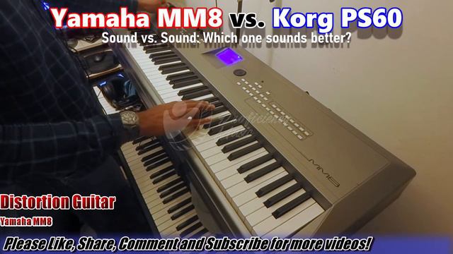 Yamaha MM8 vs Korg PS60: Sound vs Sound Comparison! Which one sounds better? смотреть онлайн