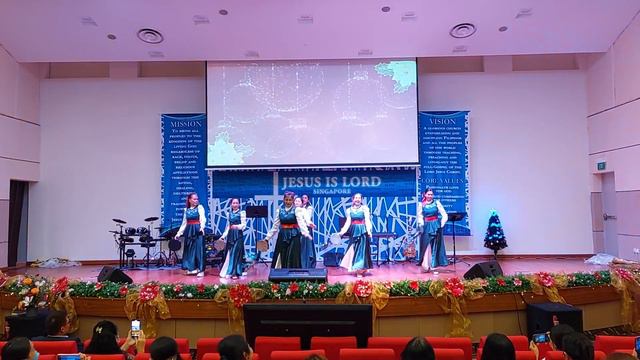 Hark the Herald/King of Heaven JILSG Tambourine Dance💜🙏😇 смотреть онлайн