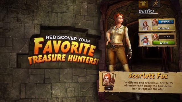 Temple Run : Treasure Hunters смотреть онлайн