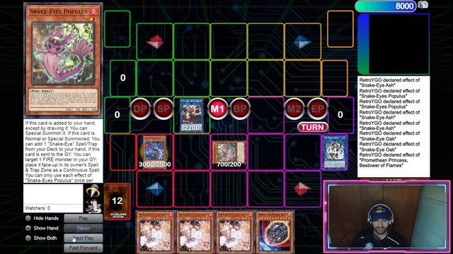 How to Beat hand traps with Snake Eyes Fire Kings Post Phantom Nightmare смотреть онлайн
