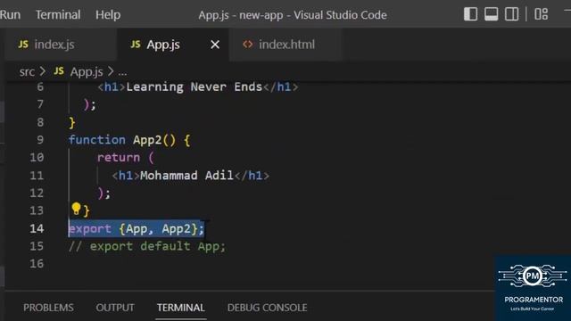 11 | Default Export VS Named Export In React | Import Export In React | React JS Export (Hindi/Urdu смотреть онлайн
