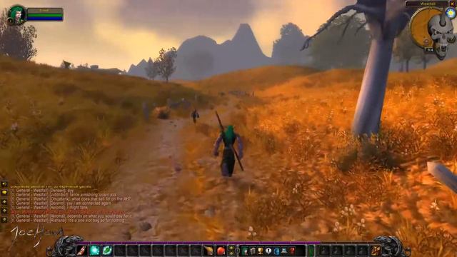 Classic WOW | Darnasus to Stormwind Run | Level 1 Elf Druid смотреть онлайн