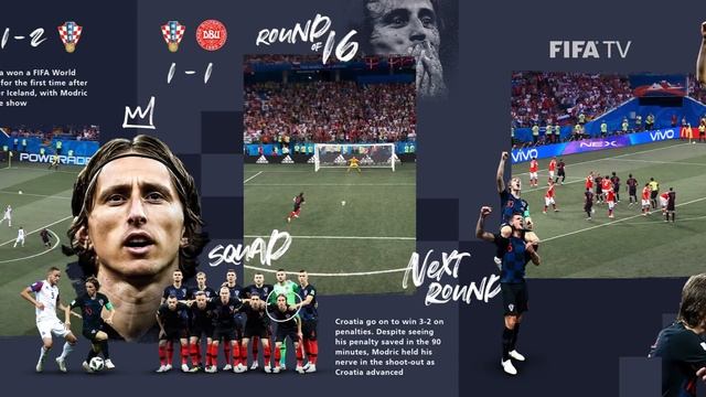 How Luka Modric won the adidas Golden Ball | 2018 FIFA World Cup смотреть онлайн