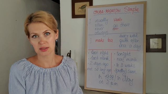 Когда употребляются времена группы SIMPLE? Английский за 10 уроков. УРОК 6. смотреть онлайн