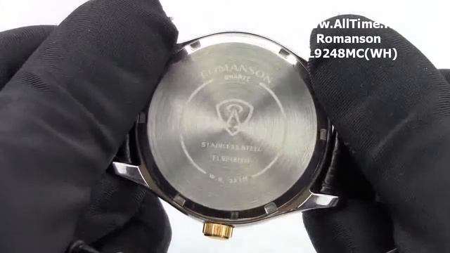 Мужские наручные часы Romanson TL9248MC(WH) смотреть онлайн