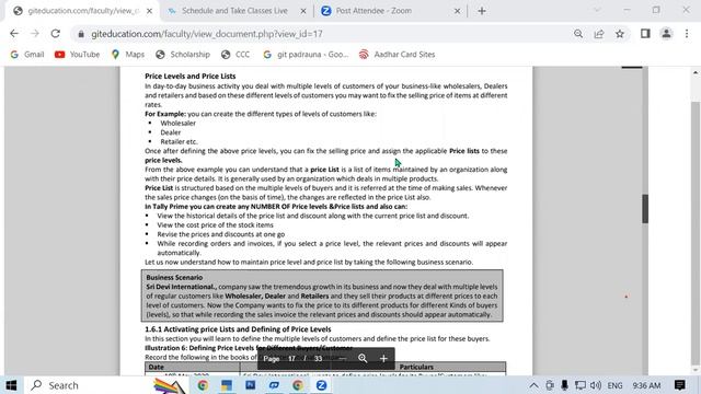 About Batch Report and Price Level List | Advance Tally prime | GIT Education смотреть онлайн