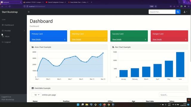 18. CRUD Akun User CodeIgniter 4 смотреть онлайн