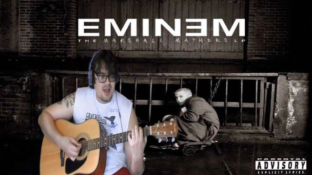 Eminem - Marshall Mathers (ACOUSTIC GUITAR COVER) смотреть онлайн
