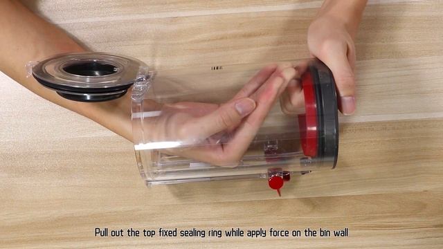Dust Bin Top Fixed Sealing Ring Replacement Guide for Dyson V11 V15 SV14 SV15 SV22 Vacuum Cleaner смотреть онлайн