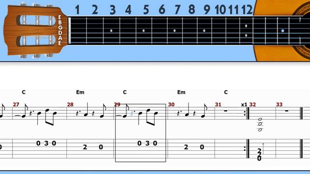 Nirvana - Come as you are Guitar Tab смотреть онлайн