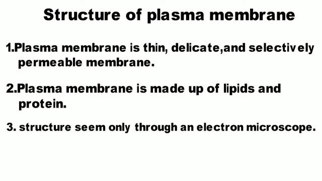 plasma membrane - structure and function - biology смотреть онлайн
